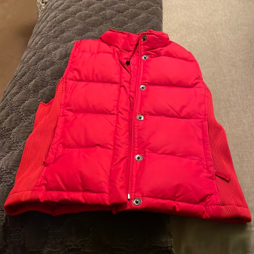 Red Puffer Vest